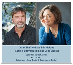 Washington State Poet Laureate Derek Sheffield: Reading, Conversation, and Poetry Walk
